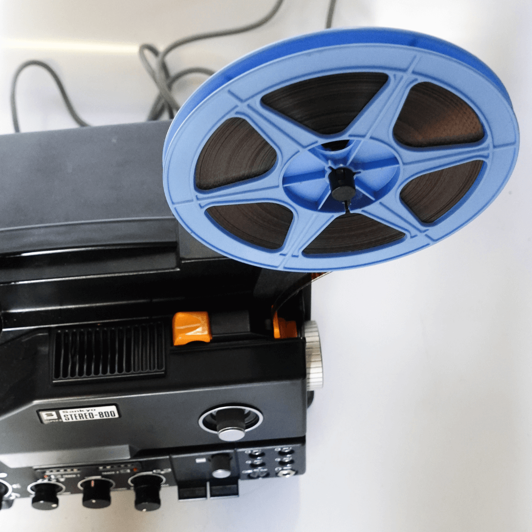 Projetor de Filme Super 8 Antigo Sankyo