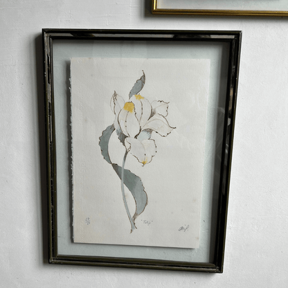 Litografia 'Tulip' de Attilio Baschera, 27/50