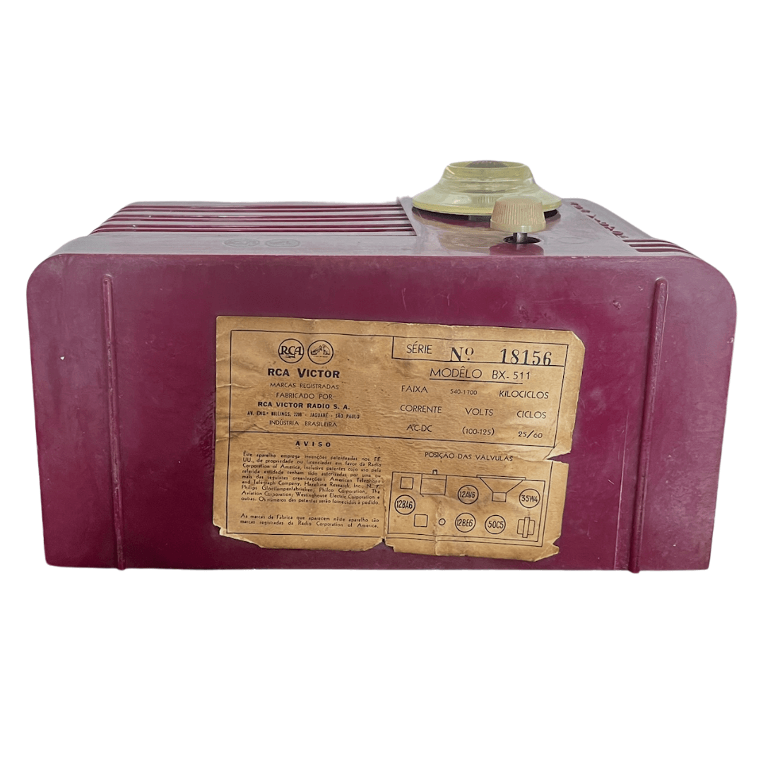 Rádio Antigo RCA Victor BX-511 - Anos 1960