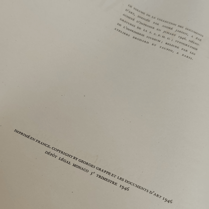 Livro Antigo a Vida e Obras de Fragonard - Edição de 1946