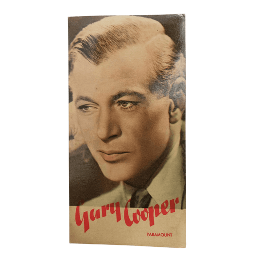 Cartão Colecionável Propaganda anos 1950 Sabonete Lever - Gary Cooper