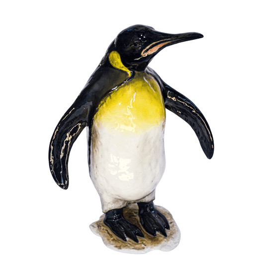 Escultura Pinguim em Porcelana Antiga Rosenthal de 1944