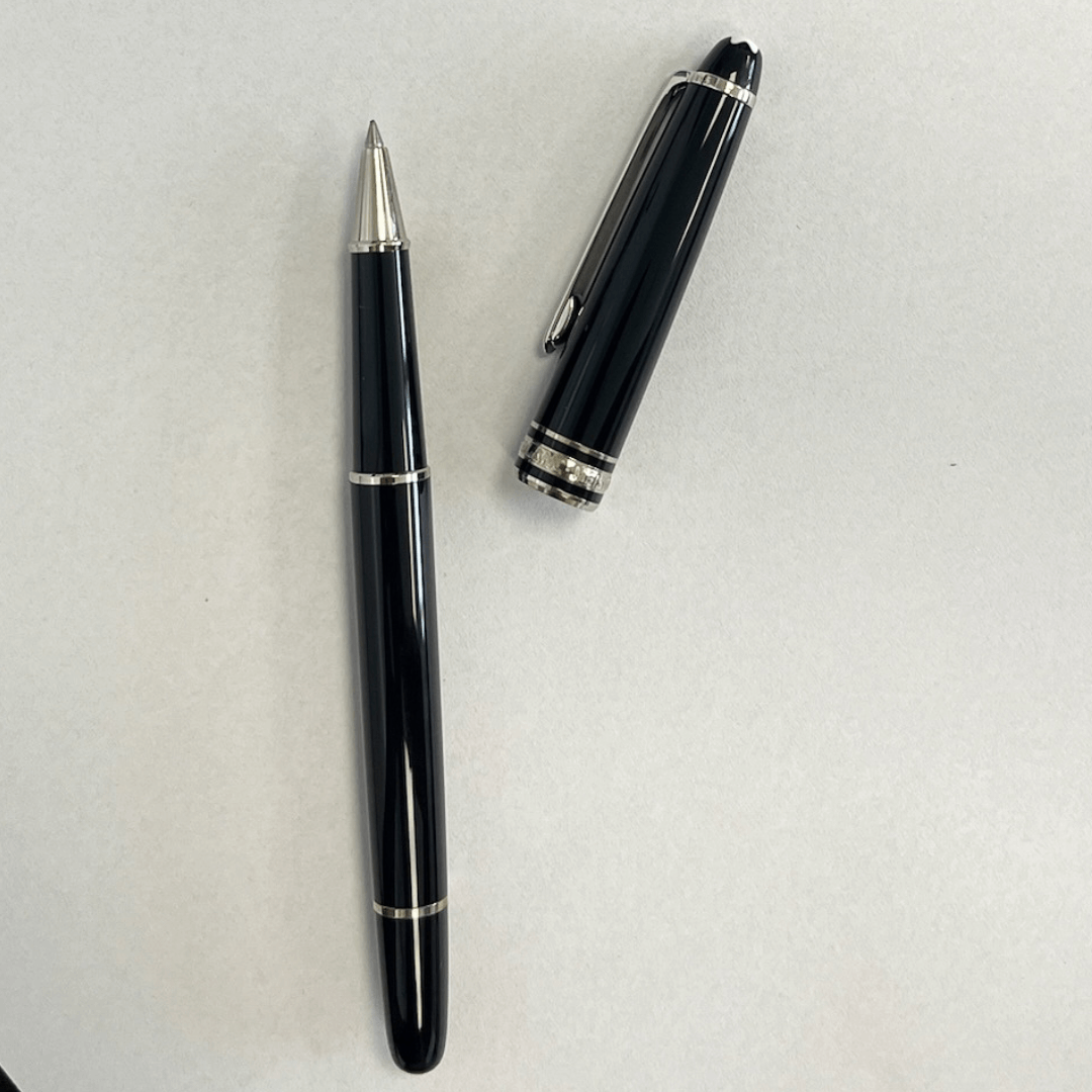 Caneta Rollerball Montblanc Meisterstück 163 Platinum - 1990