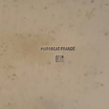 Pote Decorativo em Metal Banhado a Prata Puiforcat - França, Século XX