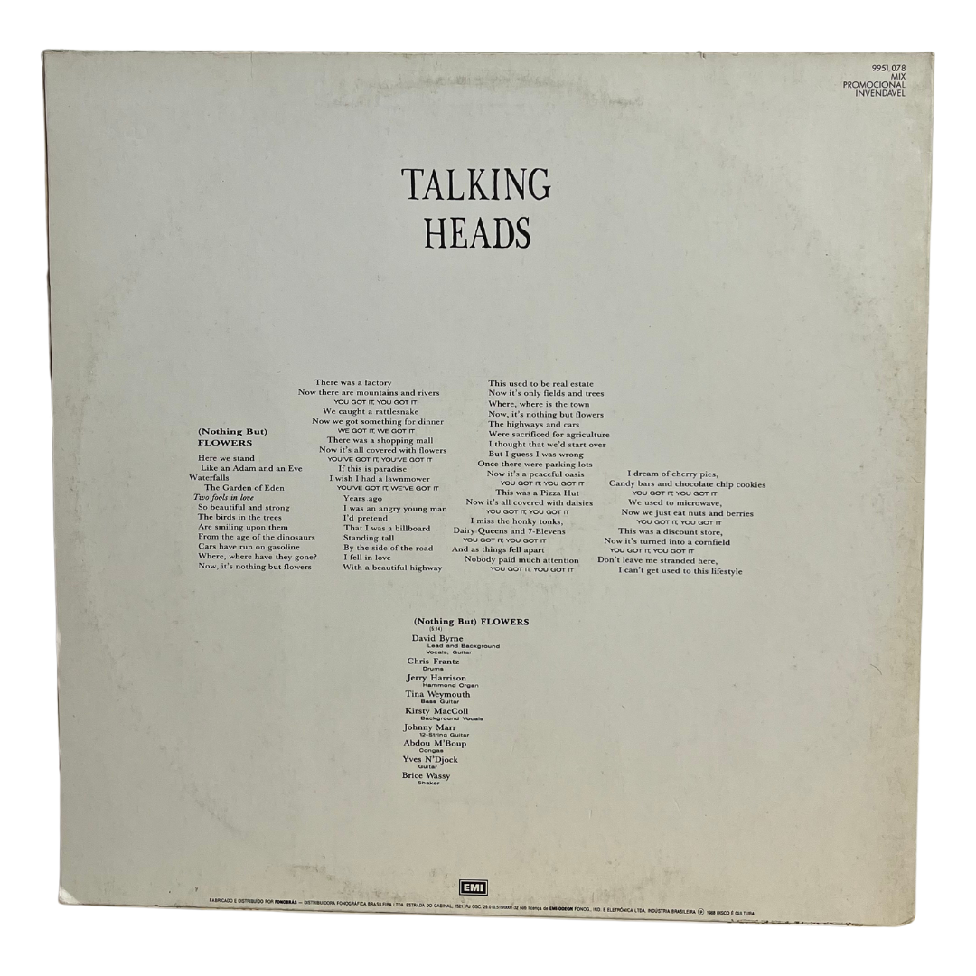 Disco de Vinil Raro Talking Heads de 1988
