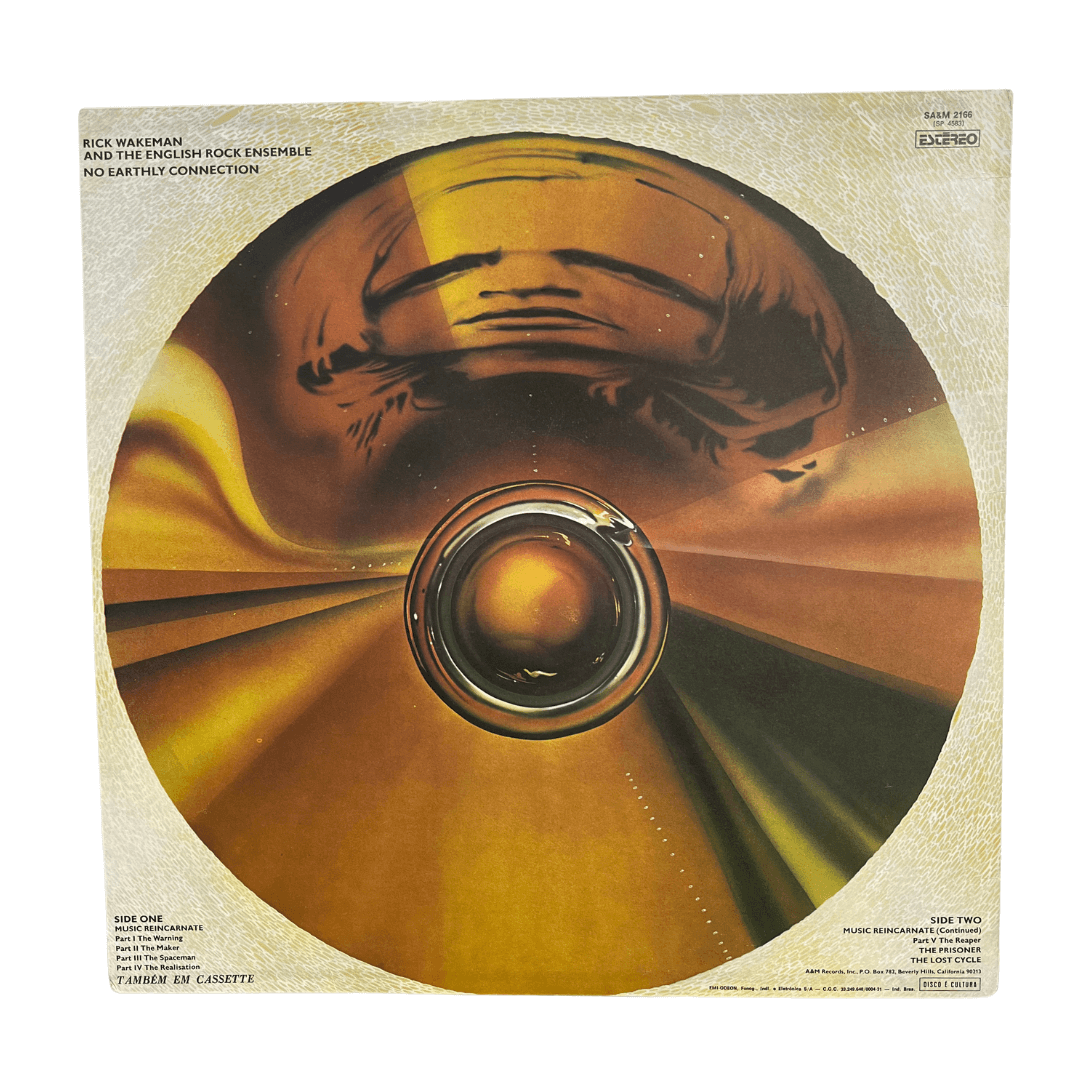 Disco de Vinil de Rick Wakeman -  'No Earthly Connection' de 1976