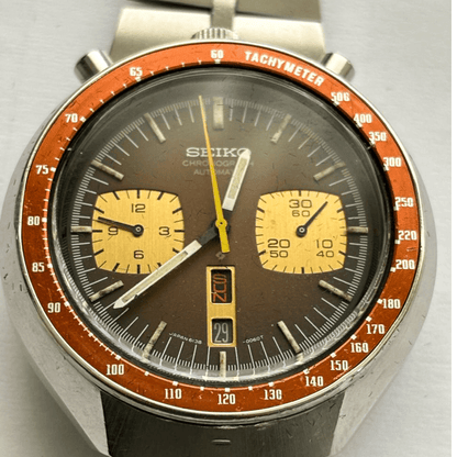 Relógio de Pulso Seiko Bullhead 6138-0040 44mm dos anos 70