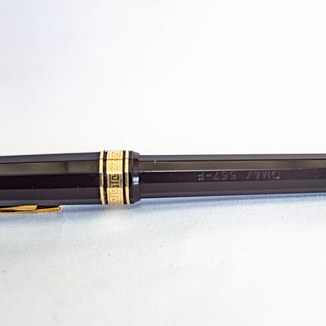 Caneta Ballpoint Omas 557 F dos anos 1960