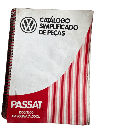 Catálogo de Peças Volkswagen Passat 1500/1600 Gasolina/Álcool