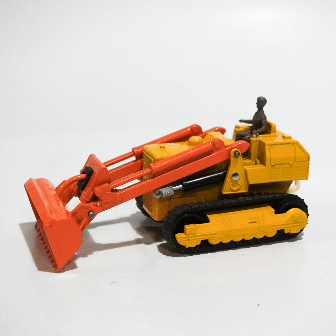 Miniatura Colecionável Matchbox 977 Caterpillar Traxcavator