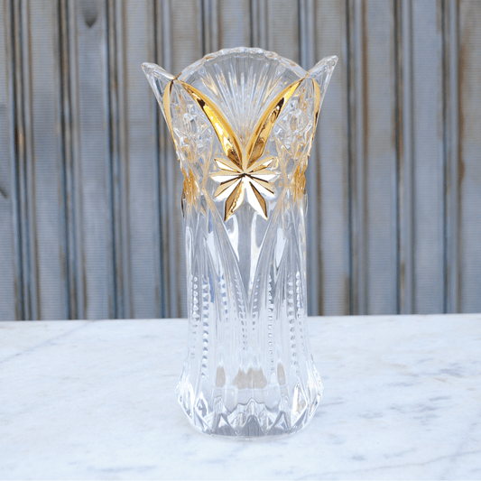 Vaso Vintage Elegante em Vidro