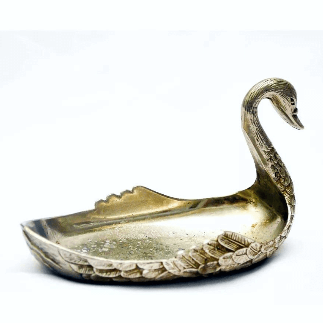 Porta-cartão Cisne dos anos 1980