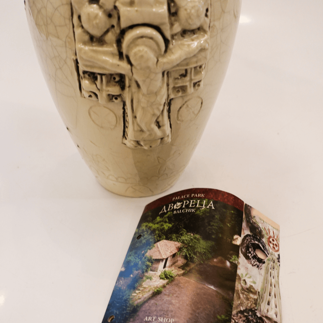 Vaso Cristo em Cerâmica feito na Bulgária