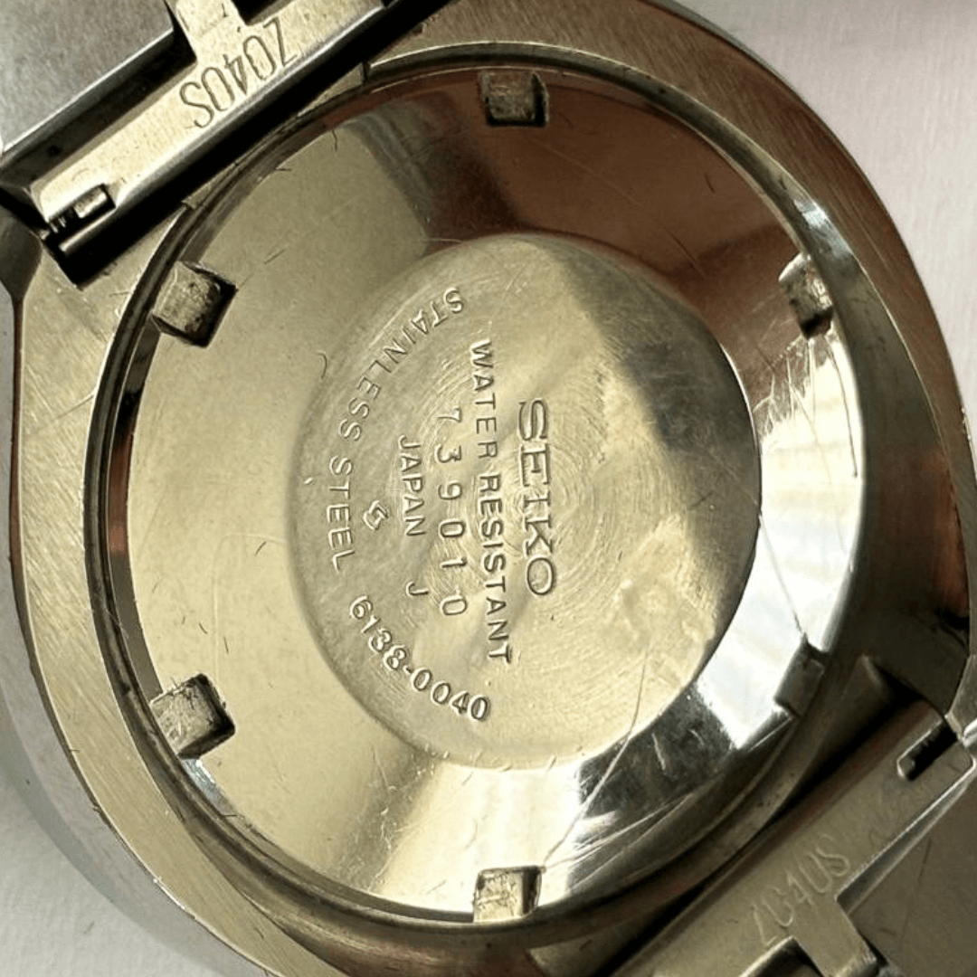 Relógio de Pulso Seiko Bullhead 6138-0040 44mm dos anos 70