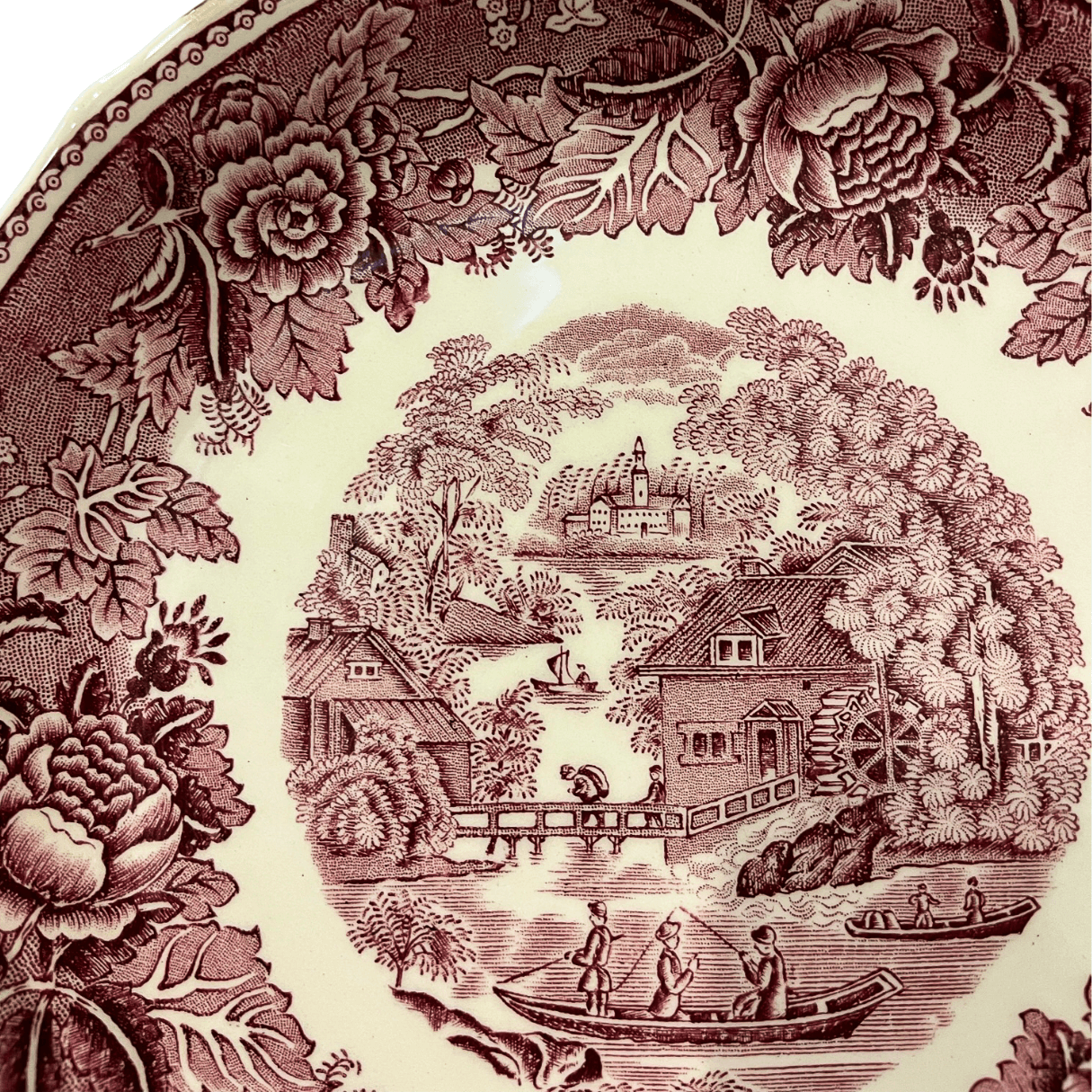 Prato Decorativo Vintage em Porcelana da Finlândia