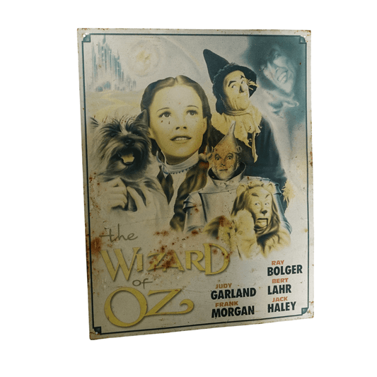 Placa Decorativa Antiga O Mágico de Oz