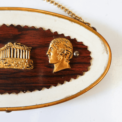 Placa Decorativa Vintage - Grecia Antiga