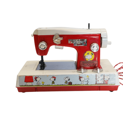 Máquina de Costura Snoopy Estrela dos anos 1980