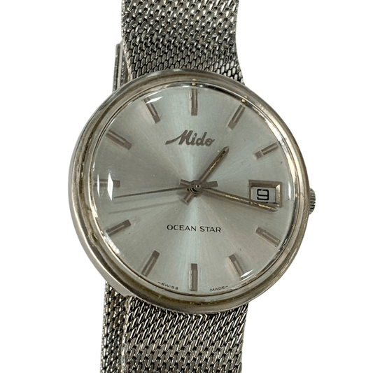 Relógio de Pulso Mido Ocean Star 38mm - anos 1980