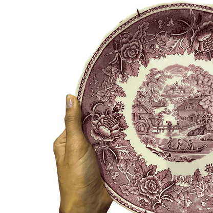 Prato Decorativo Vintage em Porcelana da Finlândia