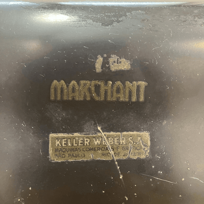 Máquina de Cálculo Antiga Marchant Silent Speed - 1940