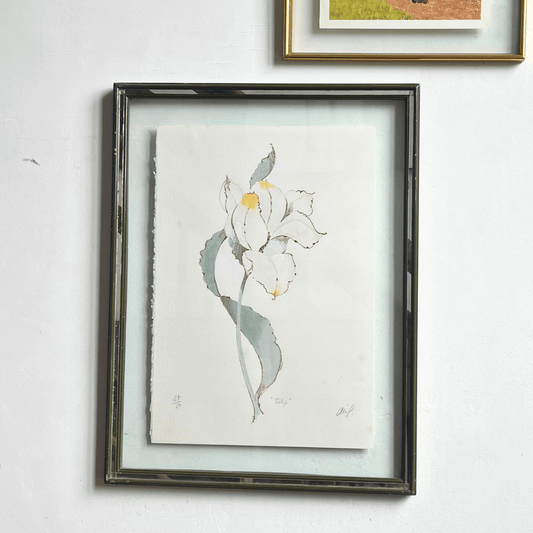 Litografia 'Tulip' de Attilio Baschera, 27/50