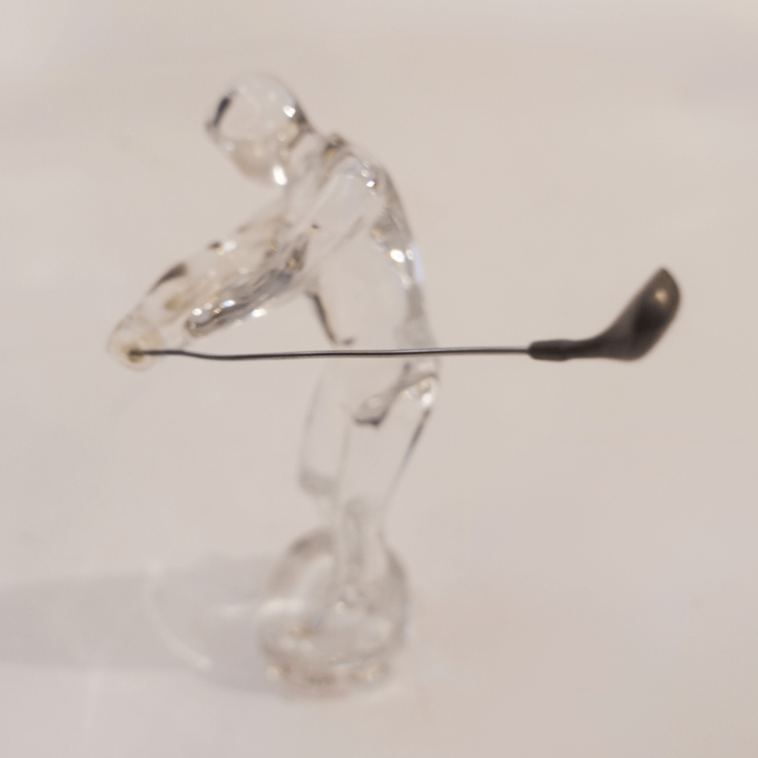 Escultura Baccarat Saint Andrews Golfer