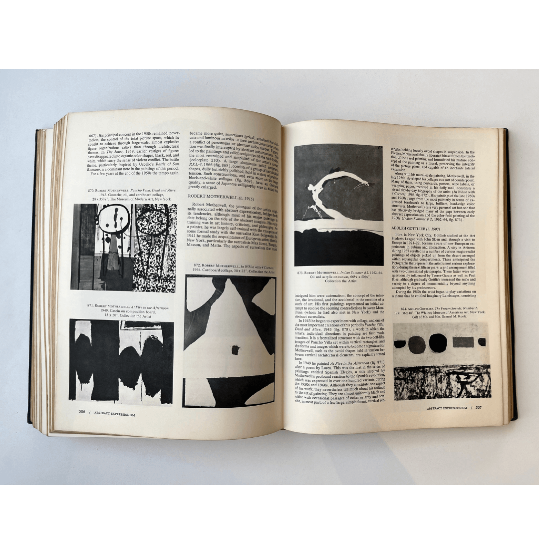 Livro 'A History of Modern Art' de 1969 - em Inglês