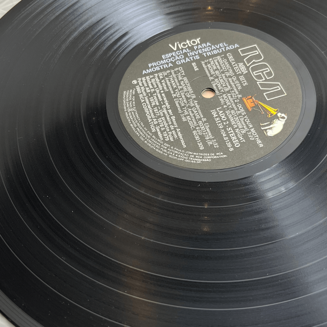 Disco de Vinil ABBA Greatest Hits de 1980
