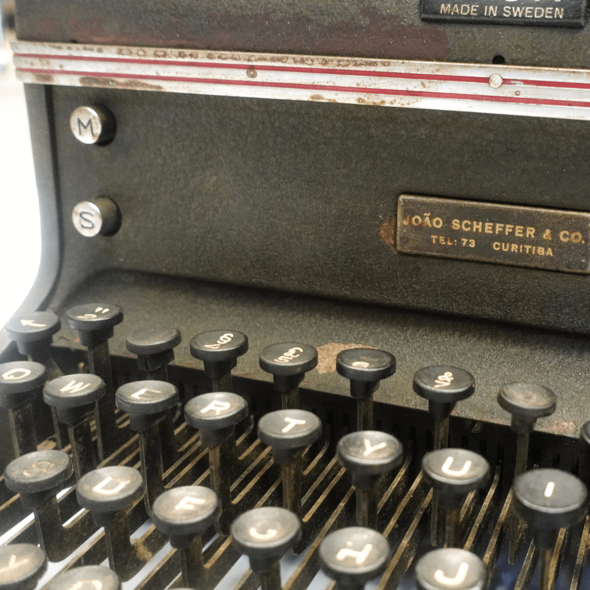 Máquina de Escrever Facit dos anos 1940
