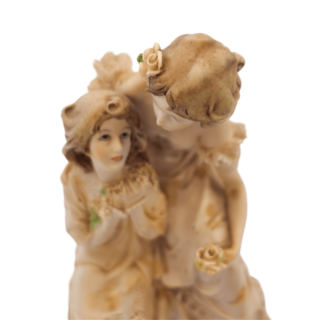 Escultura Mãe e Filha Porcelana Capodimonte - Giuseppe Armani 1987