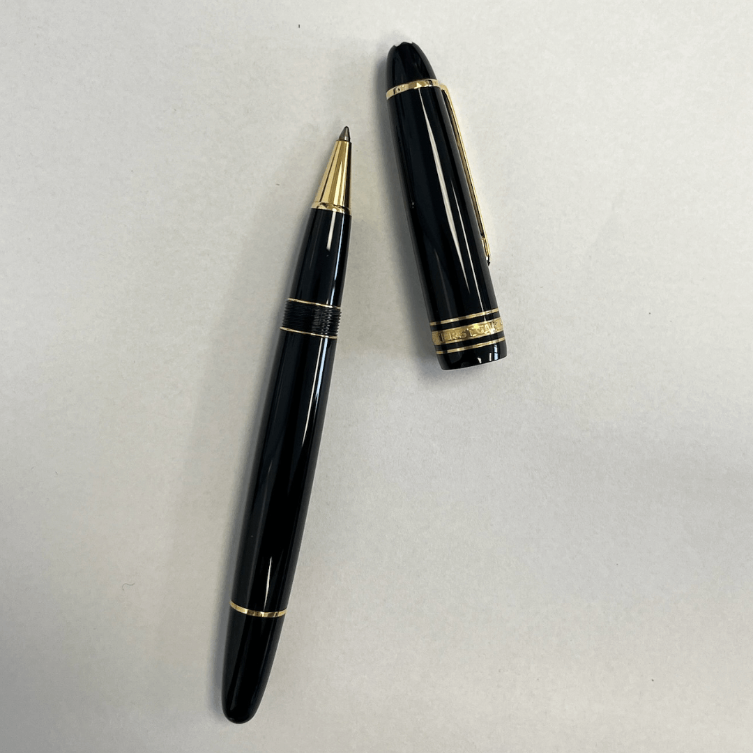 Caneta Rollerball Montblanc Meisterstück 162 Le Grand Preta - 1990