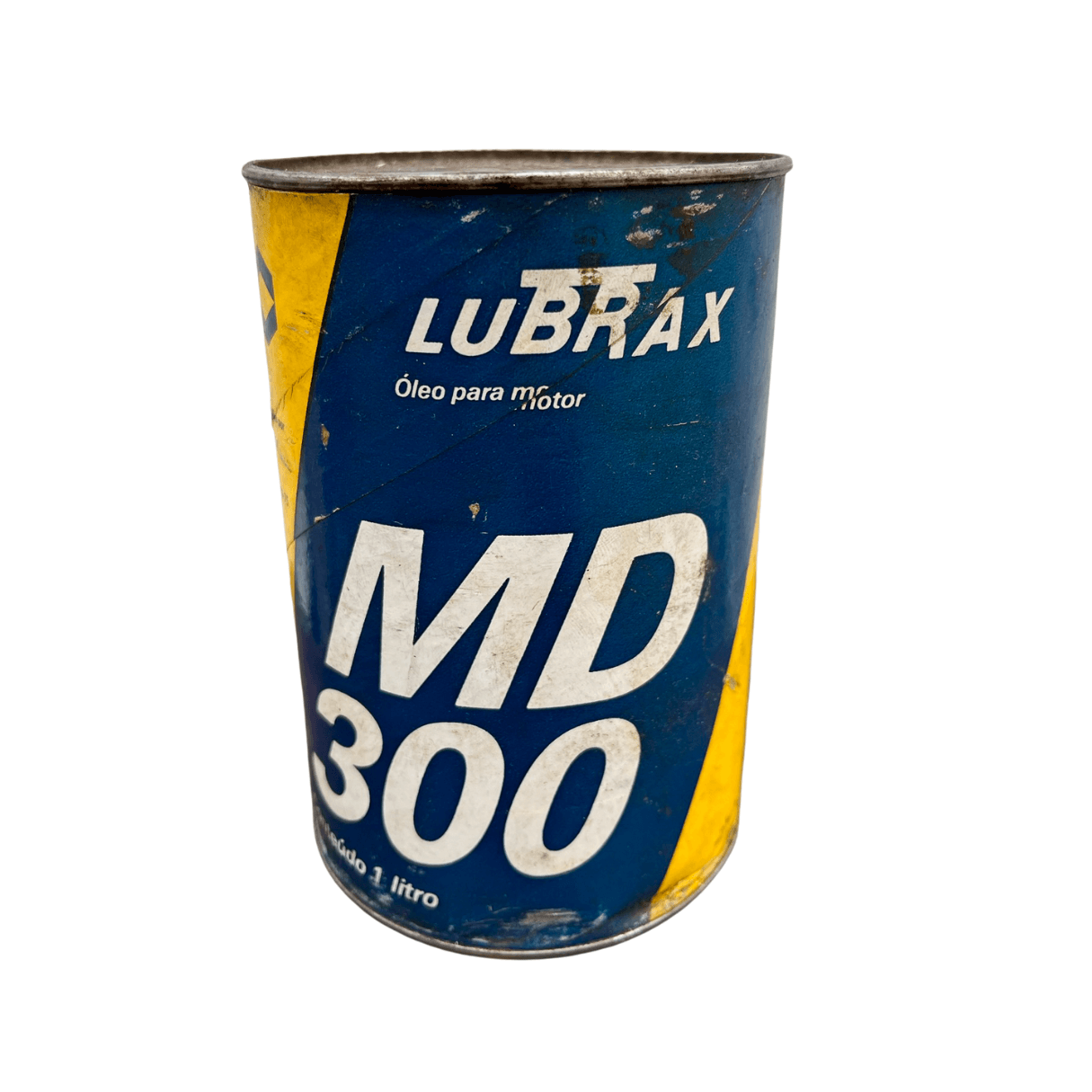 Lata de Óleo Antiga Lacrada Lubrax MD 300