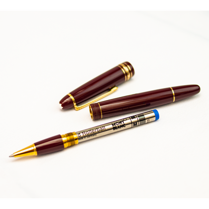 Caneta Rollerball Montblanc Le Grand 162 Bordeaux - 1980