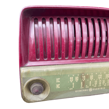 Rádio Vintage Valvulado General Electric MC 125 anos 1950