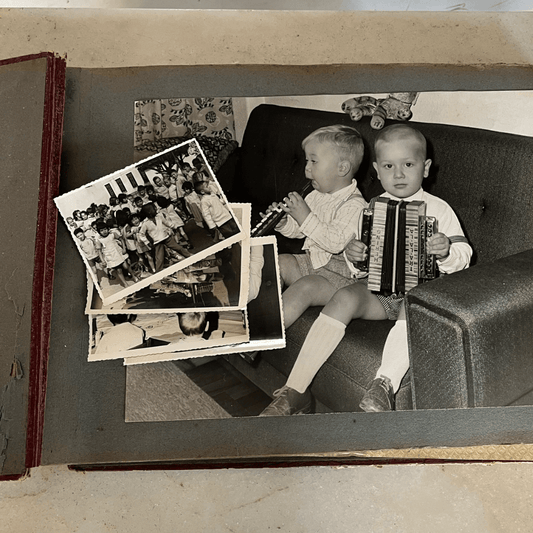 Álbum de Fotos de Família dos anos 1960
