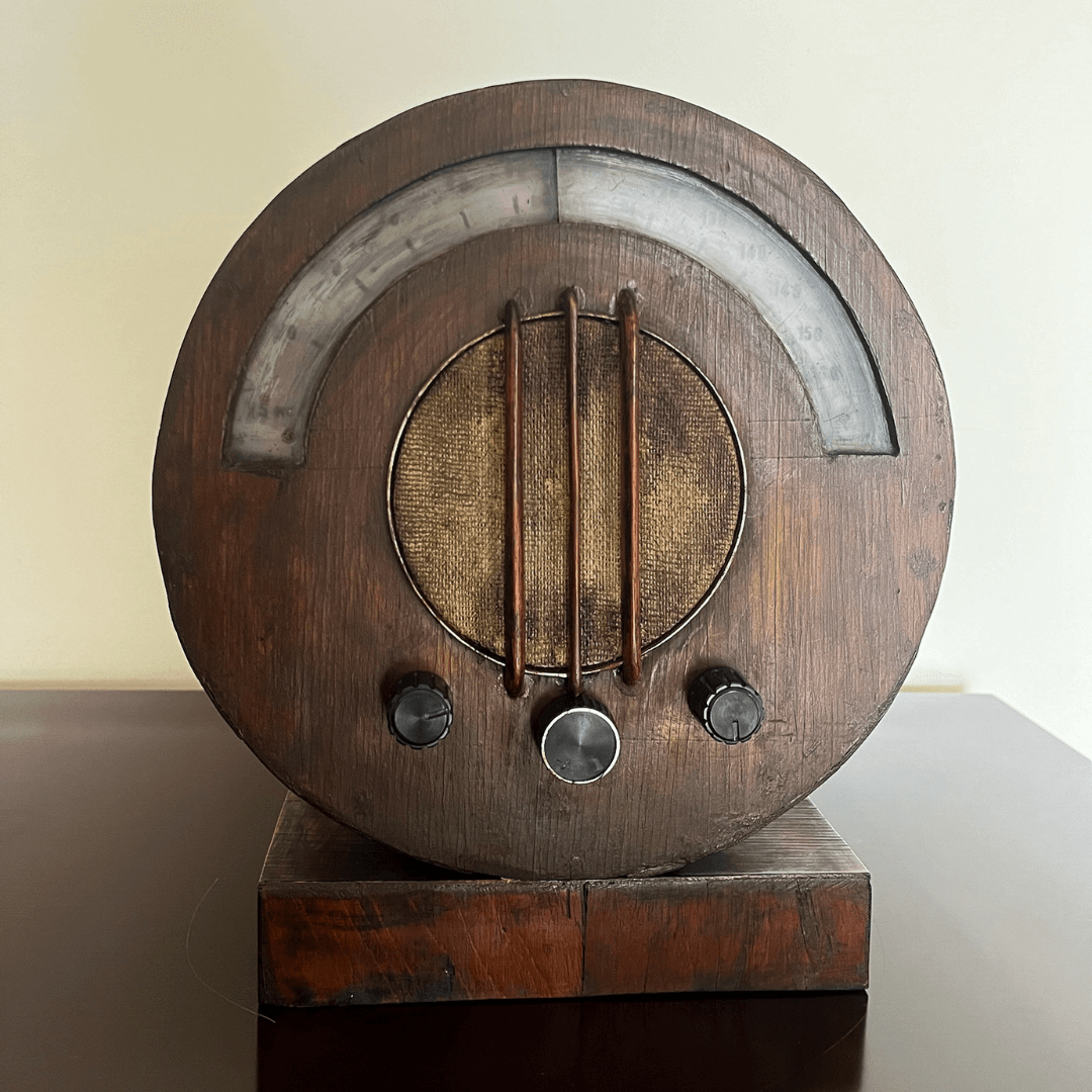Rádio Redondo de Mesa anos 1930