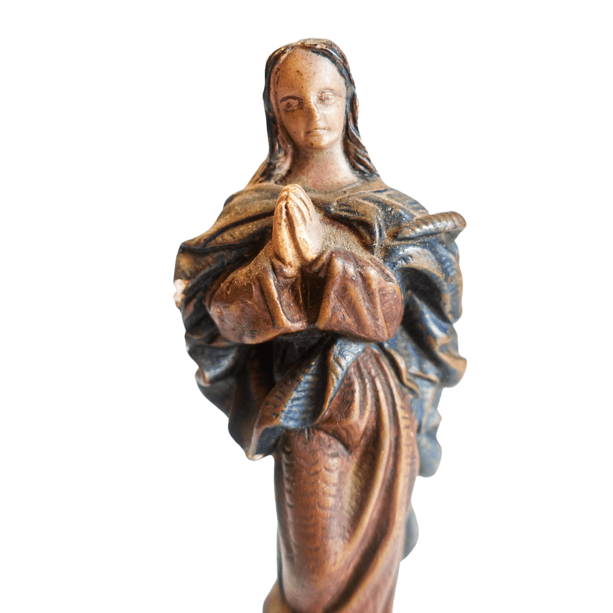 Escultura Santa em Gesso de 1920 - Arte Sacra
