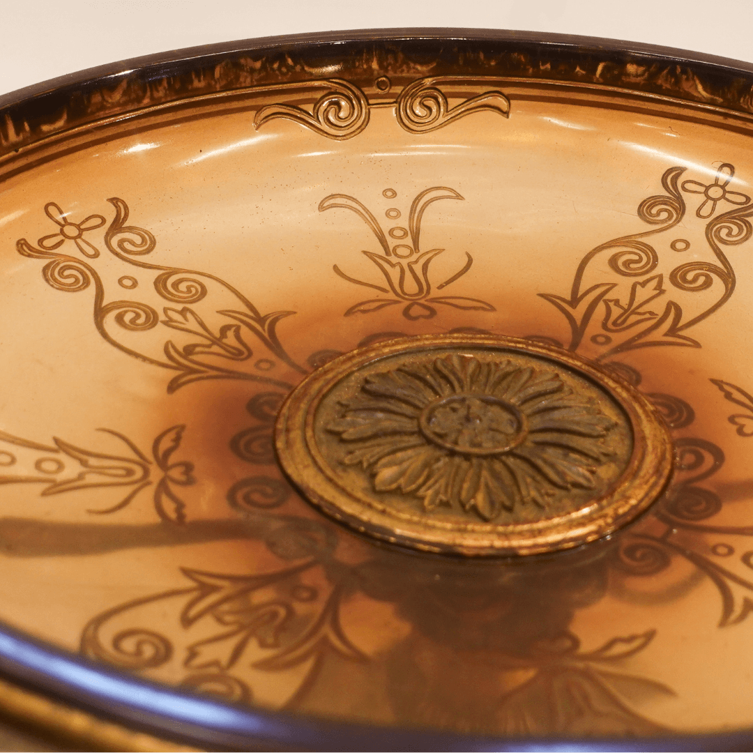 Centro de Mesa em Estilo Art Nouveau