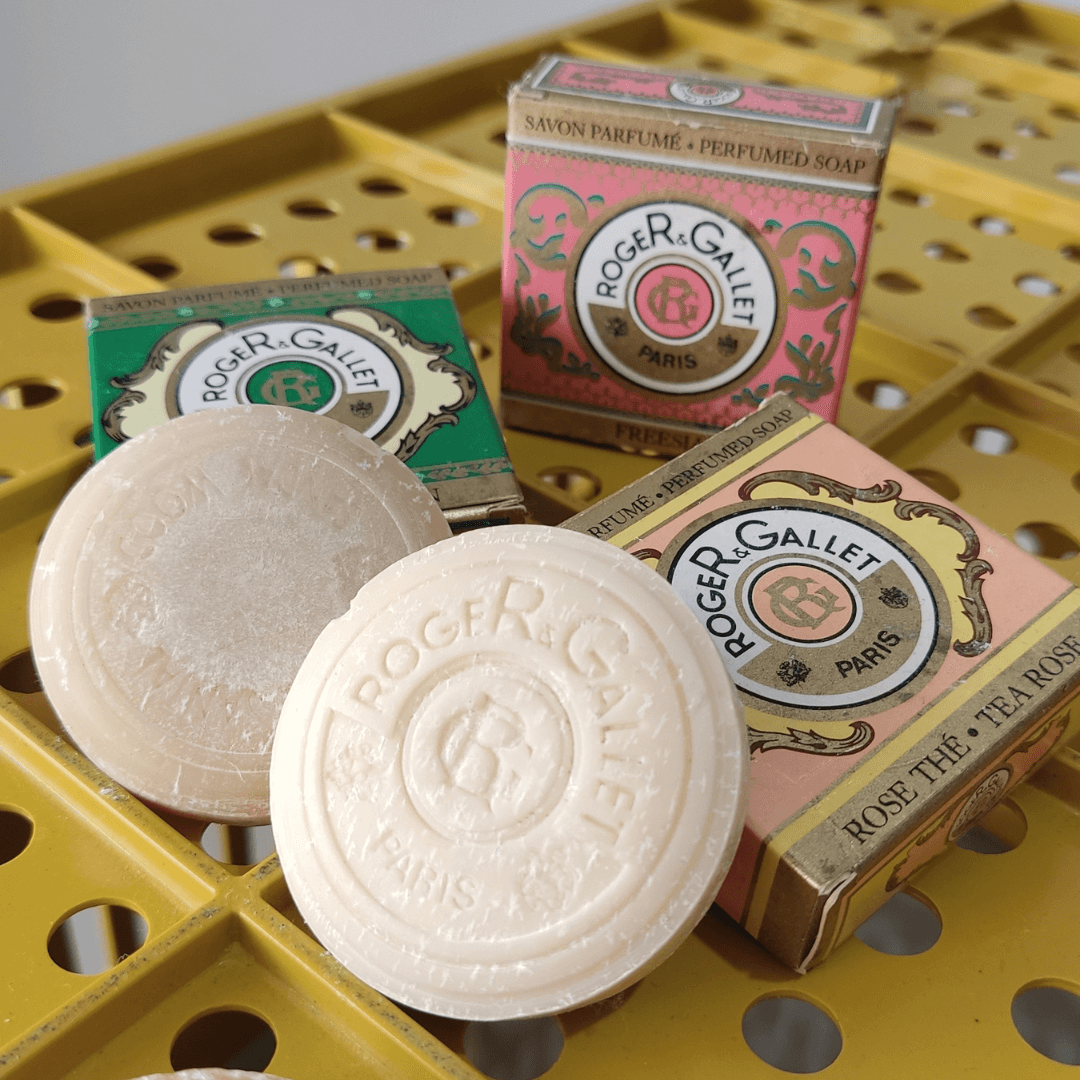 Conjunto de Sabonetes Vintage Roger & Gallet