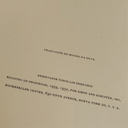 Livro Antigo 'Piezas Magistrales Del Arte' de 1952