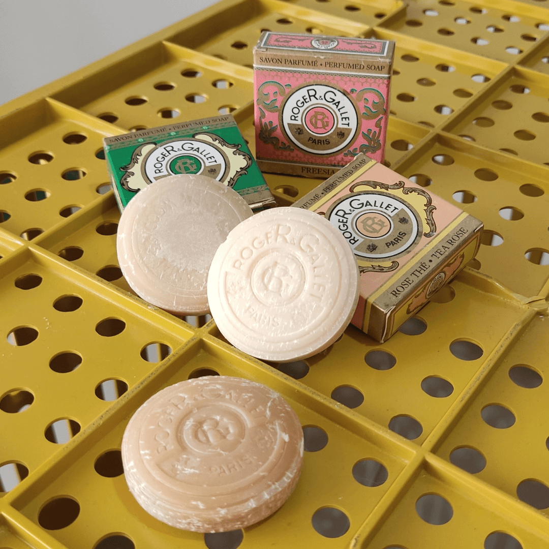 Conjunto de Sabonetes Vintage Roger & Gallet