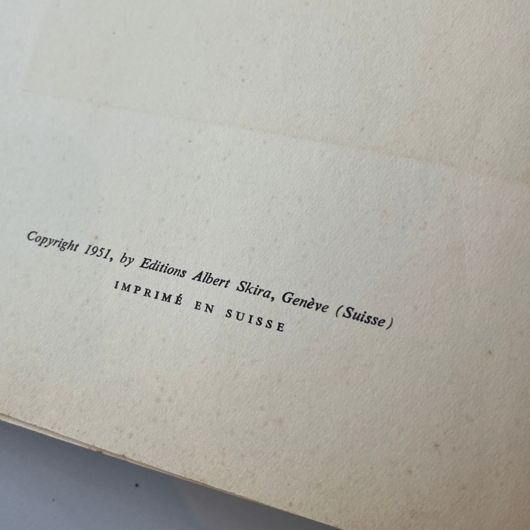 Livro 'Le Sciècle XIX: De Goya à Gauguin' em Francês - 1951