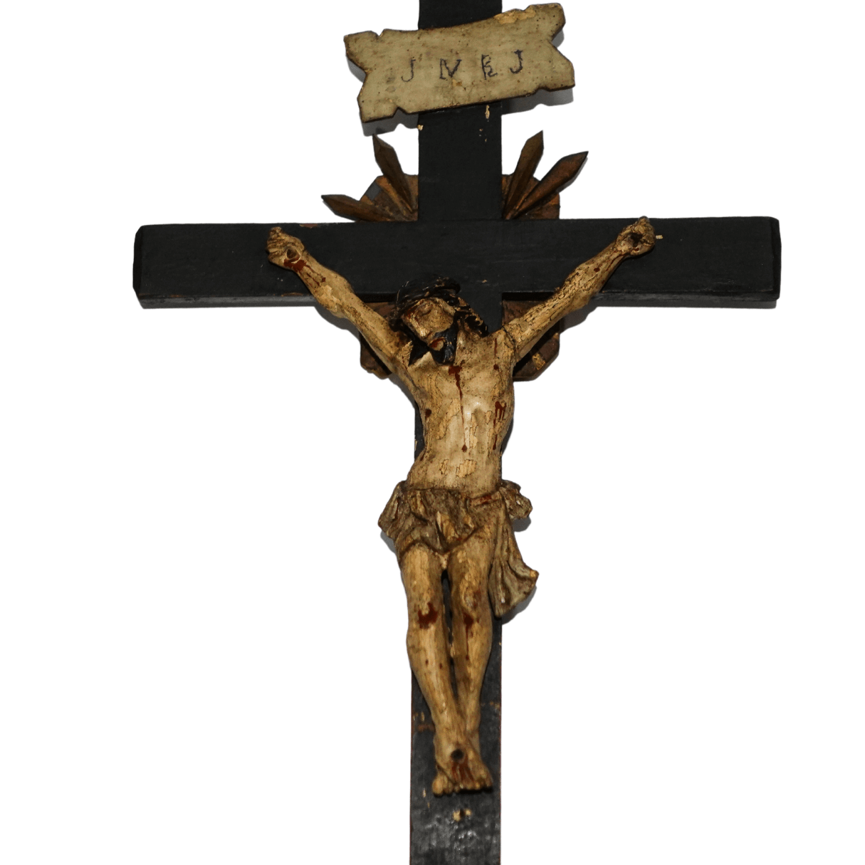 Antigo Crucifixo do século XVIII