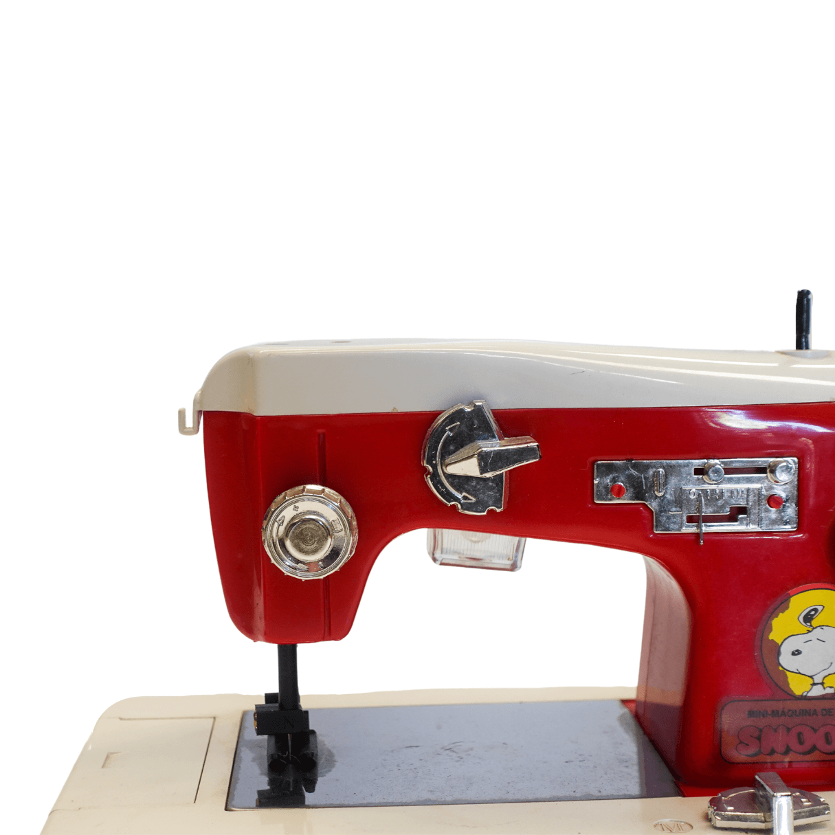 Máquina de Costura Snoopy Estrela dos anos 1980