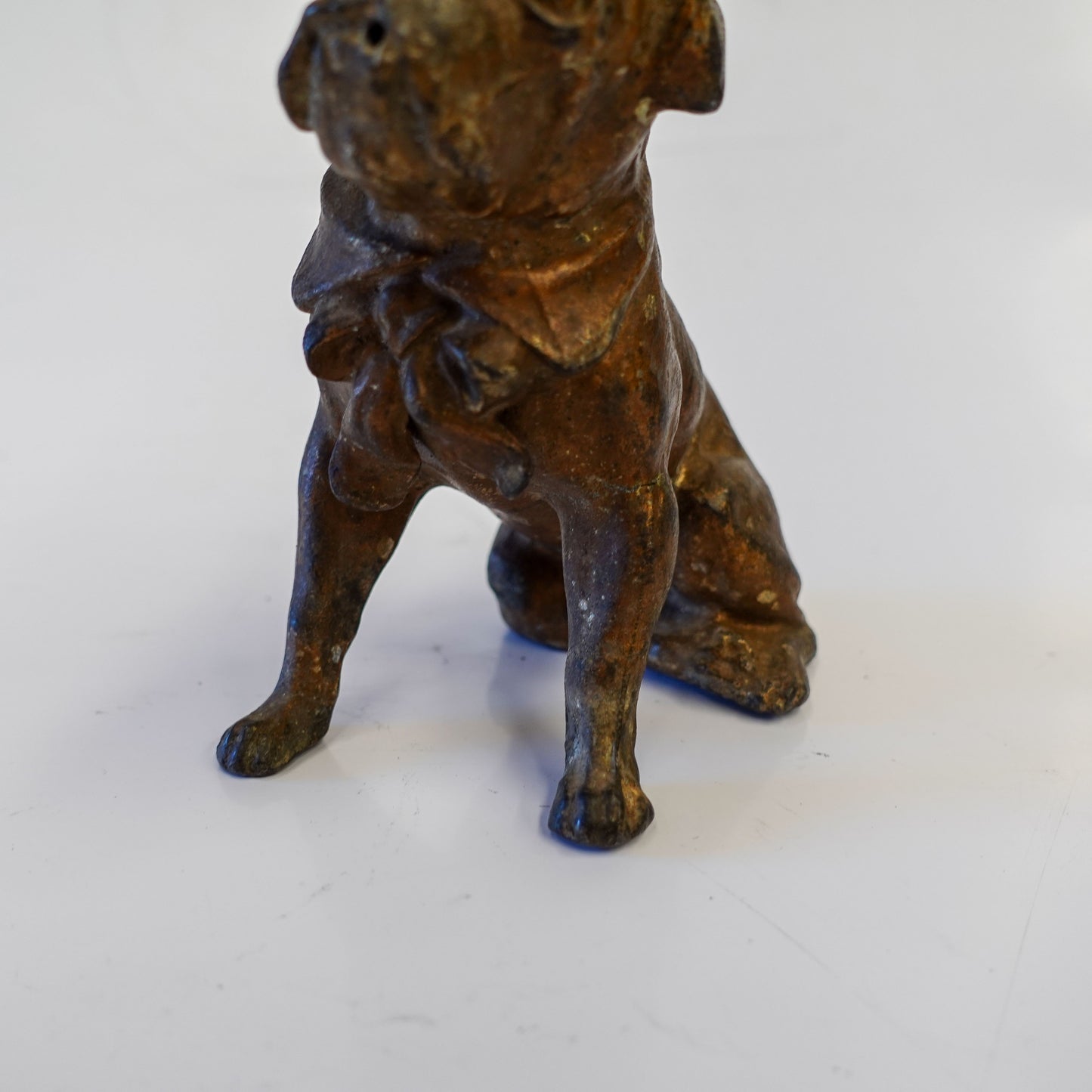 Escultura Bulldog com Cartola de 1940