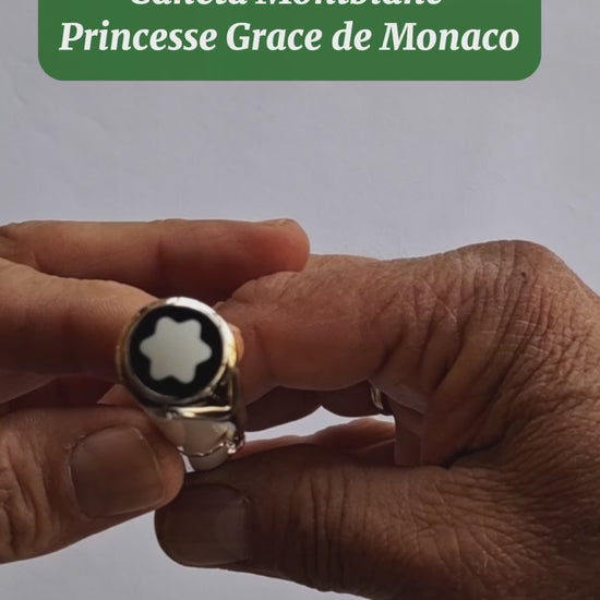 Caneta Rollerball Montblanc Princesse Grace de Monaco Ivory - vintage - original - veentx