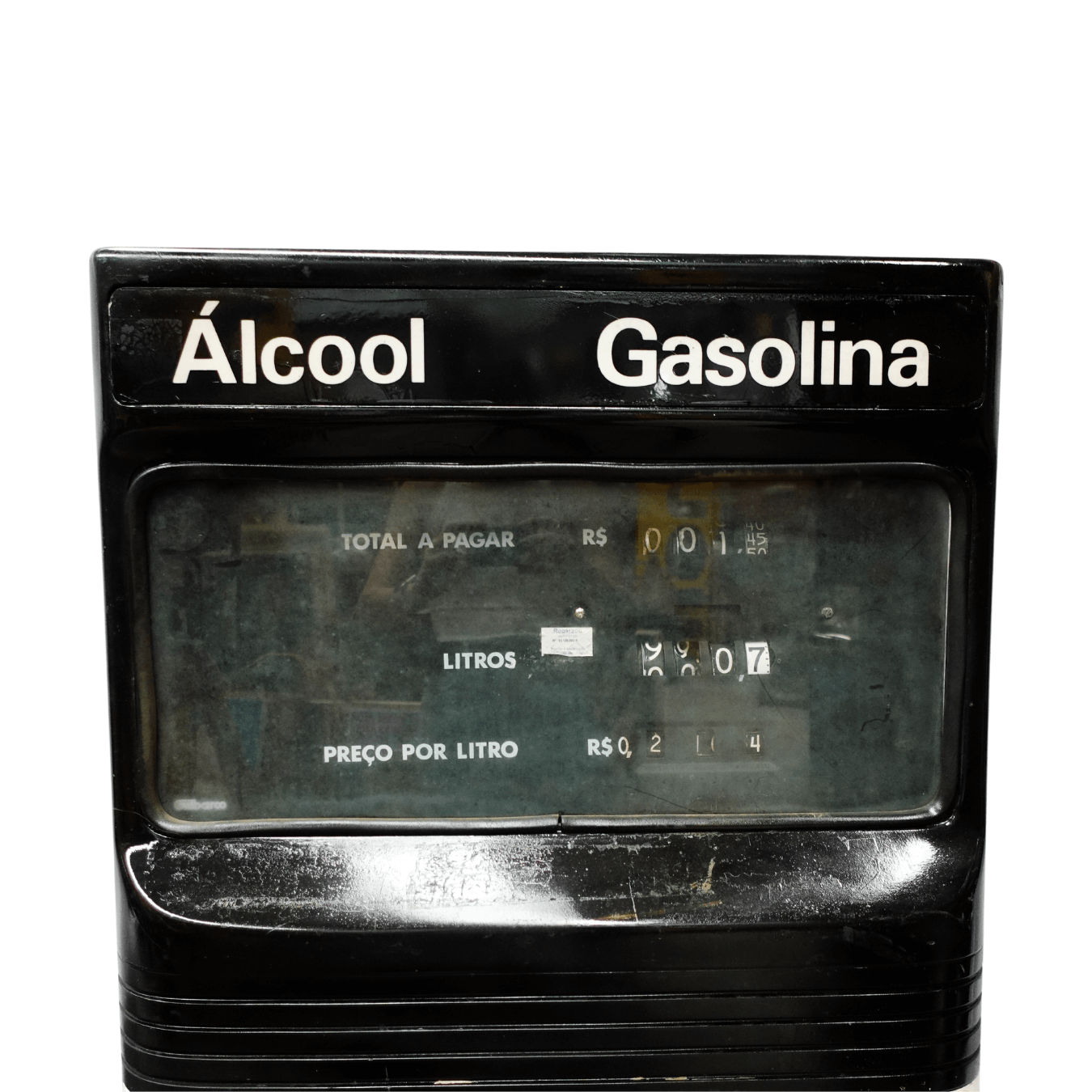 Bomba de Gasolina Esso Vintage dos anos 1990