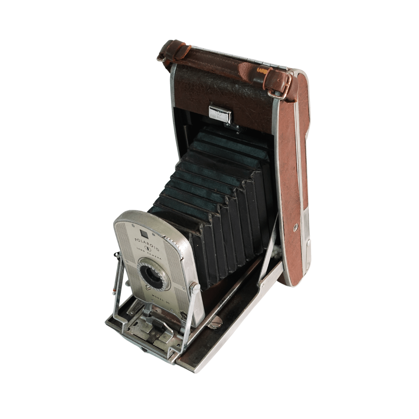 Câmera Polaroid Vintage Modelo 95 dos anos 1950