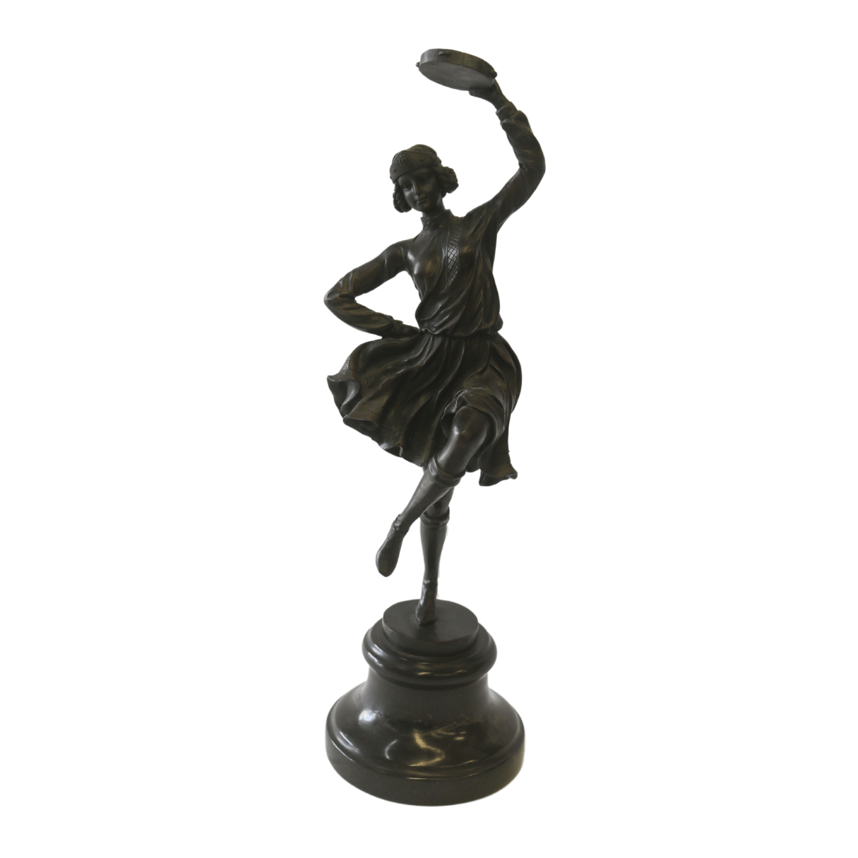 Escultura Vintage de uma Dançarina dos anos 1920
